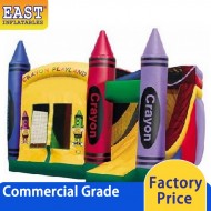Crayon Inflatable Castle Crayon Inflatable Castle