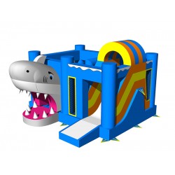 Inflatable Shark Castle