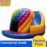 Disco Bounce House With Slide Disco Bounce House With Slide