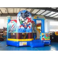 Justice League Bouncy Castle Combo Justice League Bouncy Castle Combo