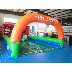Inflatable Derby 3 Lane