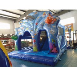 Commercial Bounce House With Slide