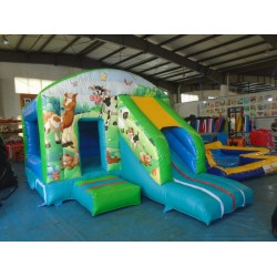 Farm Bounce House Slide