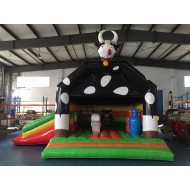 Cow Inflatable Bounce House With Slide Cow Inflatable Bounce House With Slide