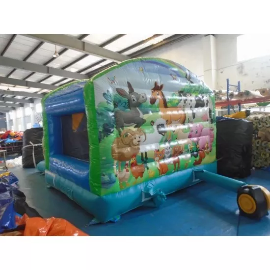 Farm Bounce House Slide